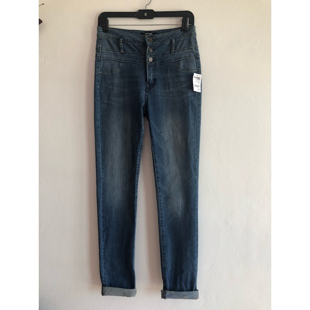 Charlotte Ruse High waisted blue jeans size 2